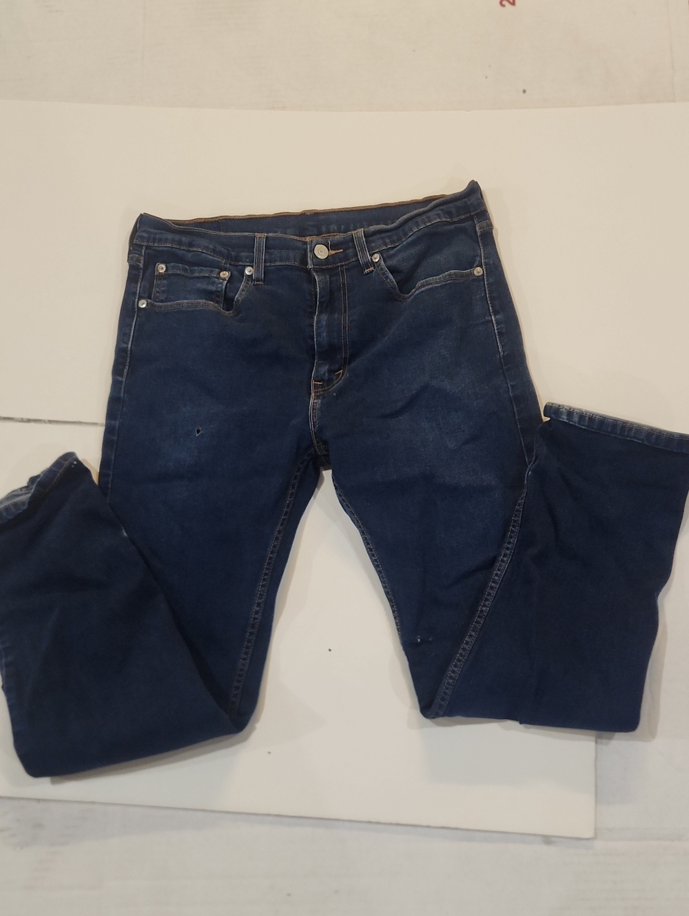 Levi's Slim Straight Dark Blue Jeans